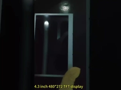 Leggibile alla luce solare 4,3 pollici 480x272 IPS Modulo TFT Display1000Cd/M2 Interfaccia RGB