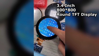 Display LCD TFT circolare da 3,4 pollici 800 * 800