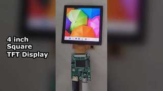 Display TFT quadrato da 4 pollici 720x720