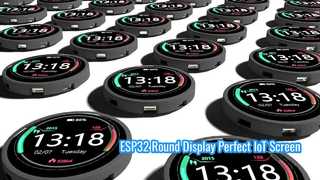 Modulo display ESP32-C3 rotondo da 1,28 pollici