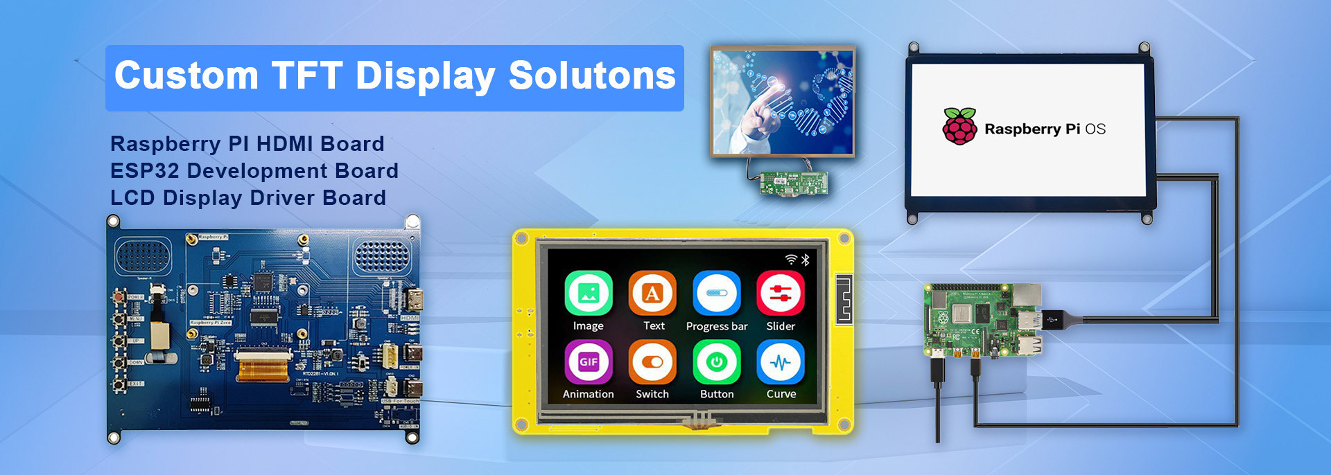 qualità Display LCD TFT fabbrica