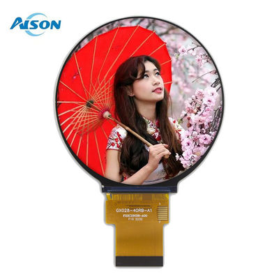 2.76 pollici 480x480 Circolare IPS TFT LCD Modulo MIPI Interfaccia 300 nits 2,8 pollici Display rotondo