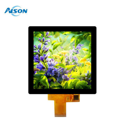 Display LCD quadrato da 4 pollici 40 pin quadrato touch screen 480x480 con PCAP touch