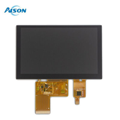 5' 800x480 TFT Modulo di schermo LCD 5 pollici IPS LVDS TFT Display 500 Cd/M2