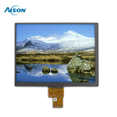 Display LCD TFT da 8 pollici 1024x768 con interfaccia LVDS 1000cd/m2