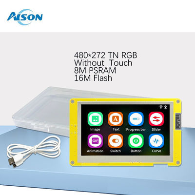 4.3 pollici ESP32 Display Module 480x270 HMI Touch Screen 4,75V - 5,25V
