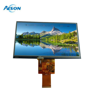 Display RTP TFT da 7" 800X480 Risoluzione Interfaccia RGB 40 pin per applicazioni industriali