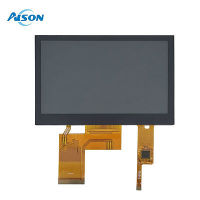 4.3 pollici 480x272 TFT Capacitive Touch Display 40 Pin TFT Touch Display 400 Cd/M2