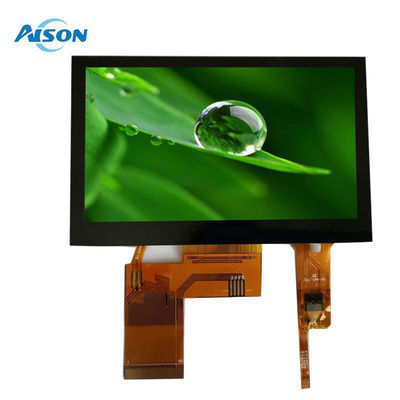 4.3 pollici 480x272 TFT Capacitive Touch Display 40 Pin TFT Touch Display 400 Cd/M2