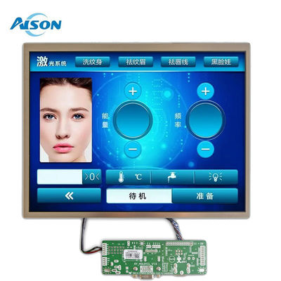 12.1 Display TFT industriale da 1024x768 pollici con direzione di visione IPS 650 cd/m2