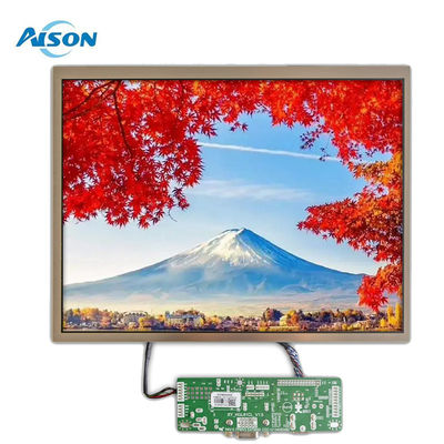 12.1 Display TFT industriale da 1024x768 pollici con direzione di visione IPS 650 cd/m2
