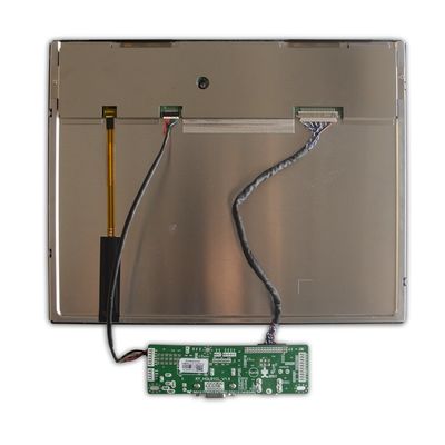 12.1 Pollice Display 900:1 1024x768 Display 650 Cd/M2 Interfaccia LVDS