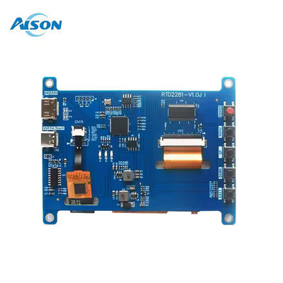 4.3 pollici schermo tattile capacitivo trasmettitore IPS schermo tattile 40 pin per Raspberry PI