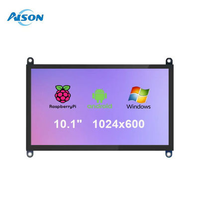 10.1 pollice Raspberry Pi schermo 1024X600 HDMI USB touch screen 450 cd/m2