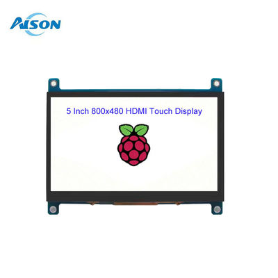 5 pollici 800x480 HDMI Touch TFT Display 400 Cd/M2 Raspberry Pi Display LCD