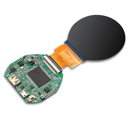 2Modulo LCD rotondo da.1 pollici Moduli SPI IPS con risoluzione 480*480 300 nits