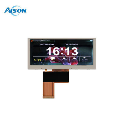 3.9 pollici 480x128 Bar di paesaggio Tipo display LCD 500 Cd/M2 Bar allungato Monitor LCD personalizzato