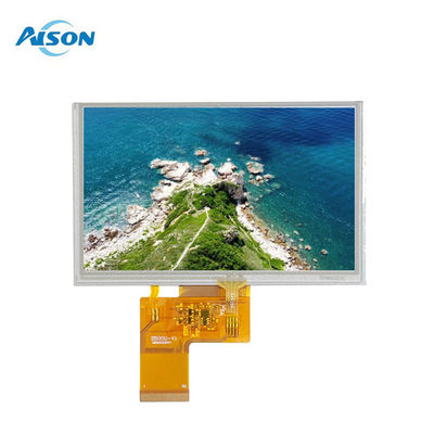 5 pollici 800x480 RGB 40 Pin Interface TFT LCD Display con pannello touch resistivo