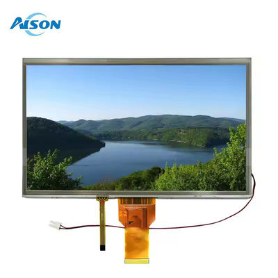 10.1 pollici 1024X600 IPS TFT LCD Display 50 pin Interfaccia RGB con pannello touch resistivo