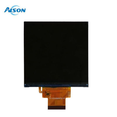 Display TFT quadrato da 4 pollici 480x480 con interfaccia RGB con touch display 300 cd/m2