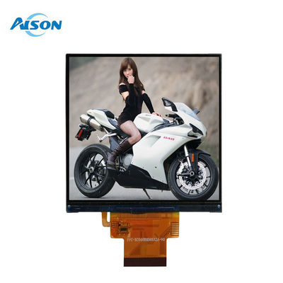 Display LCD TFT quadrato da 4 pollici 480x480 Display tattile TFT quadrato 300 cd/m2 Interfaccia 3SPI+RGB