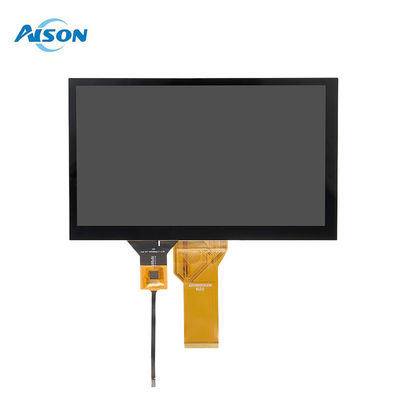 7 pollici 1024x600 LVDS TFT IPS Display Touch Display capacitivo con vetro di copertura personalizzato