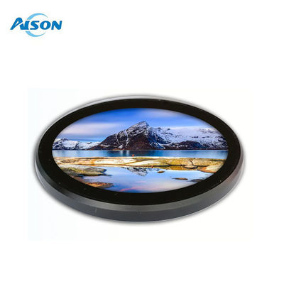 3Display touch rotondo DSI da 0,4 pollici, 800 × 800, IPS, 10-Point Touch con alloggiamento HDMI