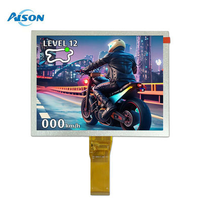 Modulo LCD IPS TFT da 8 pollici 800×600 RGB 24 Bit 50 Pin 1000cd/m2 per display TFT industriali