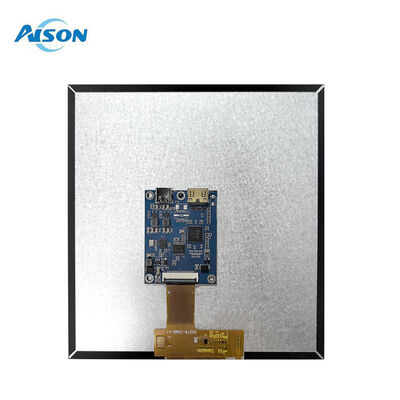 7.6 pollici 800x800 Display quadrato TFT Display LCD MIPI Interfaccia con scheda driver HDMI per Raspberry Pi 5