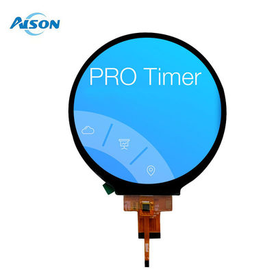 Display LCD TFT rotondo da 4 pollici 720x720 MIPI Interfaccia Display 300 Cd/M2
