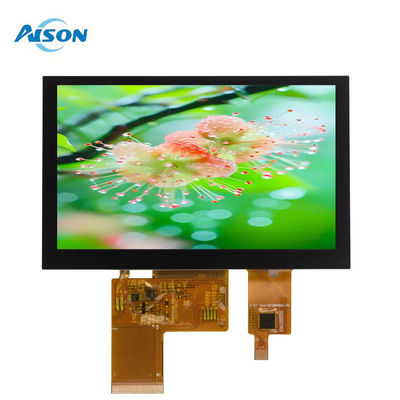 5 pollici 800x480 IPS Display TFT a tocco capacitivo 350 cd/m2