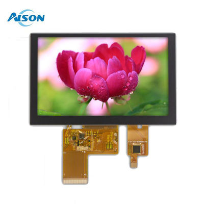 5 pollici IPS TFT Display Module 800x480 Industrial Capacitive Touch Screen 500 Cd/M2