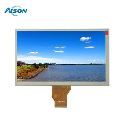 Display LCD TFT da 8 pollici 800x480 Alta luminosità 1000cd/m2 per applicazioni industriali Interfaccia RGB