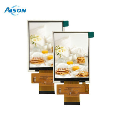 2.8 pollici 240x320 IPS LCD TFT Modulo 350cd/m2 Interfaccia SPI/MCU/RGB