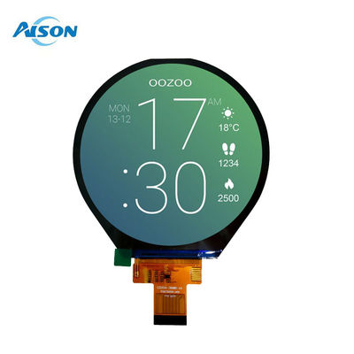 3.4 pollici 800*800 Display LCD TFT circolare Interfaccia MIPI 30 pin per controllo industriale Smart Home